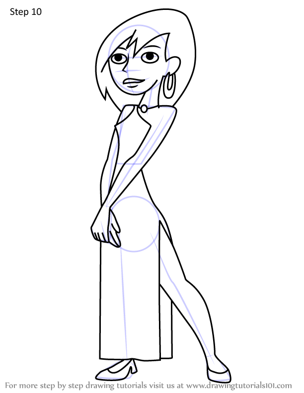 How To Draw Zita Flores From Kim Possible (kim Possible) Step By Step 