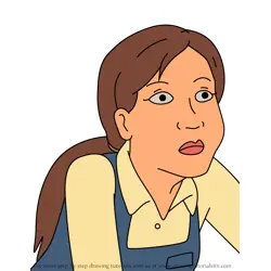 How to Draw Abbie from King of the Hill