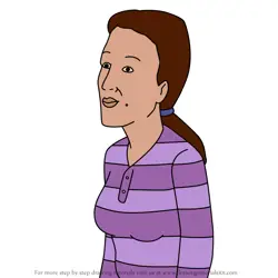 How to Draw Alla Lubecki from King of the Hill