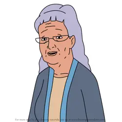 How to Draw Betty from King of the Hill