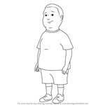 How to Draw Bobby Hill from King of the Hill