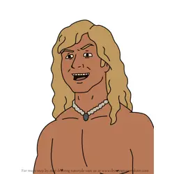 How to Draw Bodhi from King of the Hill