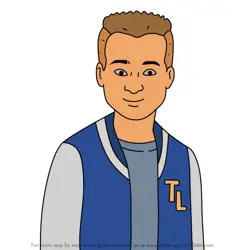 How to Draw Curt from King of the Hill