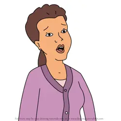 How to Draw Debbie from King of the Hill