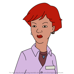 How to Draw Jill from King of the Hill