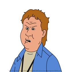 How to Draw Jimmy Wichard from King of the Hill