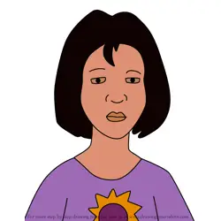 How to Draw Judy from King of the Hill