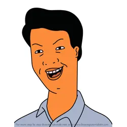 How to Draw Kahn Souphanousinphone from King of the Hill