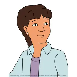 How to Draw Kate from King of the Hill