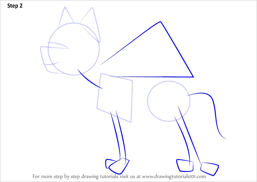 How to Draw Streaky the Supercat from Krypto the Superdog (Krypto the ...