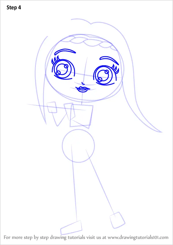 How to Draw Posie from Little Charmers (Little Charmers) Step by Step ...