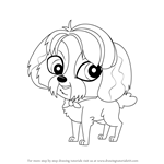 How to Draw Digby from Littlest Pet Shop