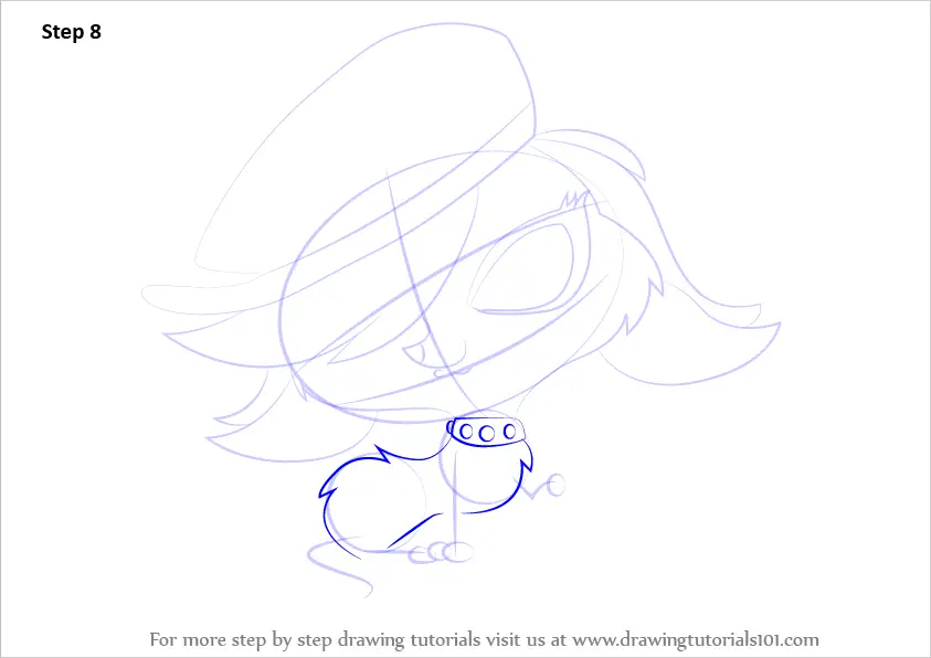 How to Draw Zoe Trent from Littlest Pet Shop (Littlest Pet Shop) Step ...