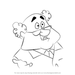 How to Draw Dr. Weisberg from Looney Tunes