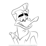 How to Draw Frank Russo from Looney Tunes