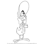How to Draw Miss Prissy from Looney Tunes