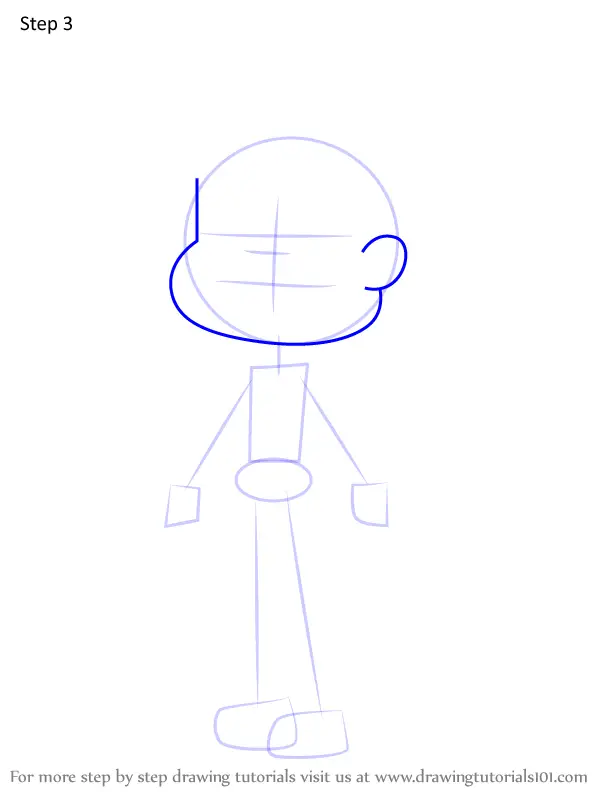 How to Draw Alexv from Looped (Looped) Step by Step ...