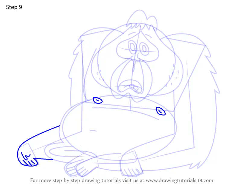 How to Draw Bald Butt from Looped (Looped) Step by Step ...