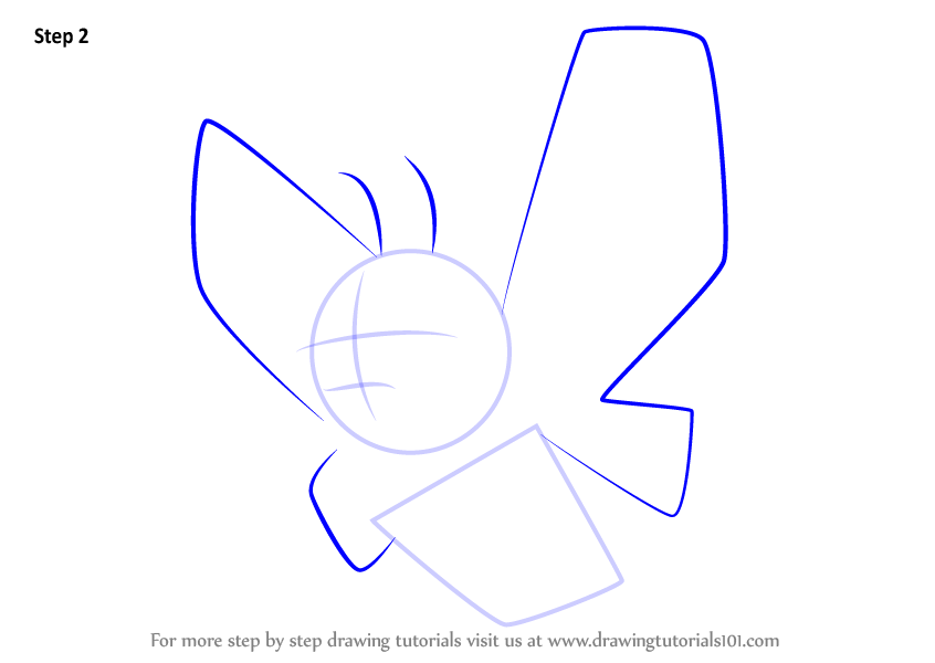 Learn How to Draw Giant Butterfly from Looped (Looped) Step by Step