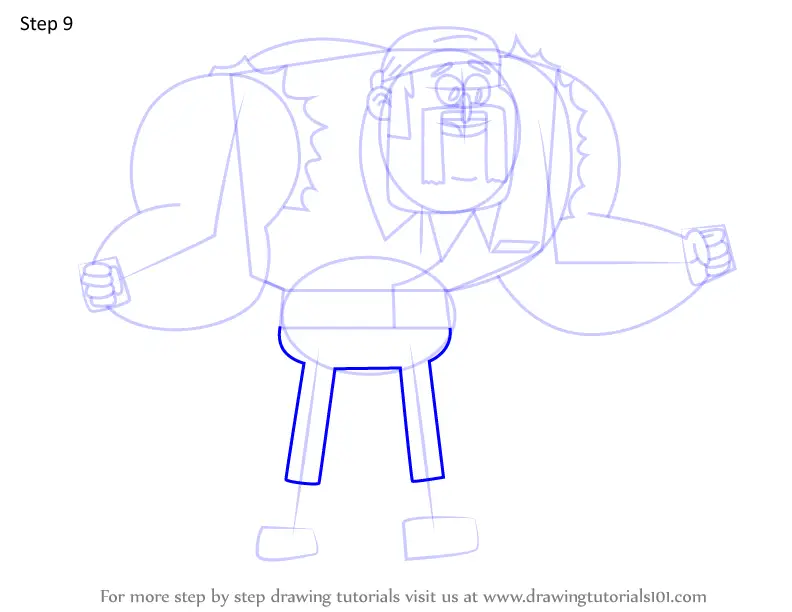 How To Draw Jan Itor From Looped Looped Step By Step 0015