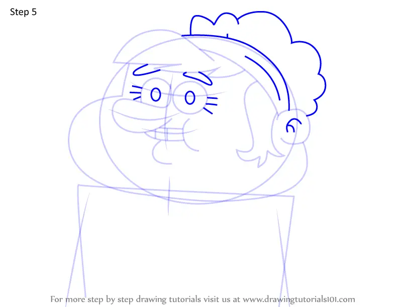 How to Draw Lunchlady Trudy from Looped (Looped) Step by Step ...