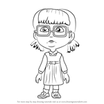How to Draw Dasha from Masha and the Bear