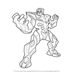 How to Draw Miles Dread from Max Steel
