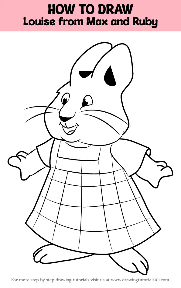 How to Draw Louise from Max and Ruby (Max and Ruby) Step by Step ...