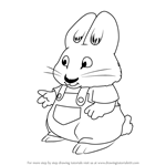 How to Draw Morris from Max and Ruby