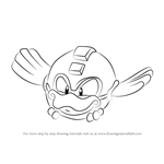How to Draw Beta from Mega Man