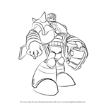 How to Draw Duo from Mega Man