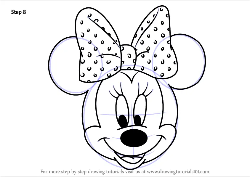 How To Draw Mickey Mouse Face  Howtodrawpics