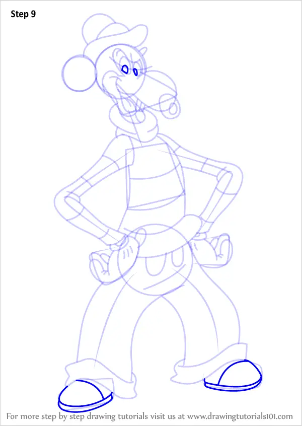 How to Draw Mortimer Mouse from Mickey Mouse Clubhouse (Mickey Mouse ...