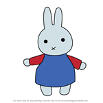 How to Draw Aggie from Miffy and Friends