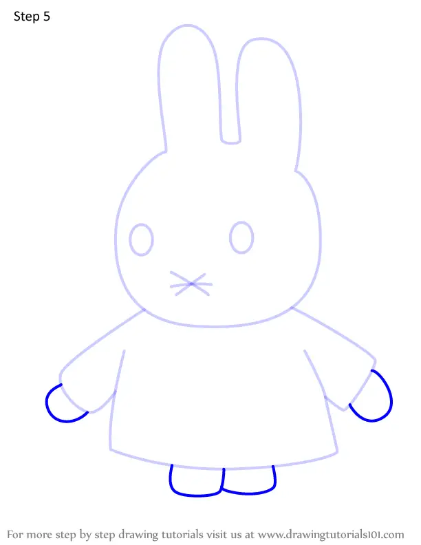 aunty alice coloring page in black and white miffy and friends