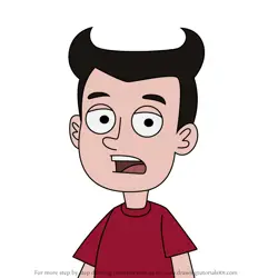 How to Draw Billy Bison from Milo Murphy's Law