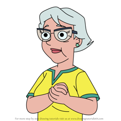 How to Draw Grandma Murphy from Milo Murphy's Law