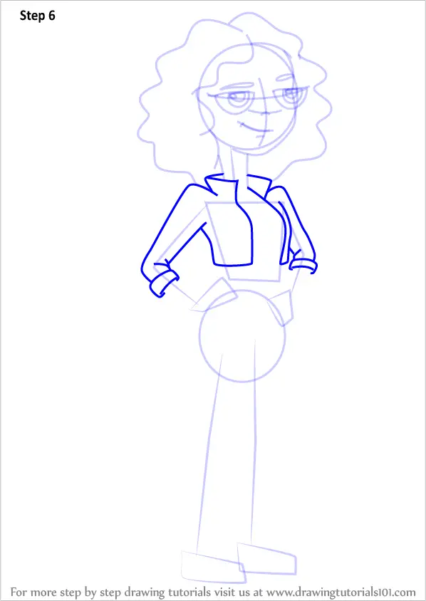 How To Draw Melissa Chase From Milo Murphys Law Milo Murphys Law Step By Step 