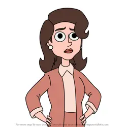 How to Draw Ms. Baxter from Milo Murphy's Law