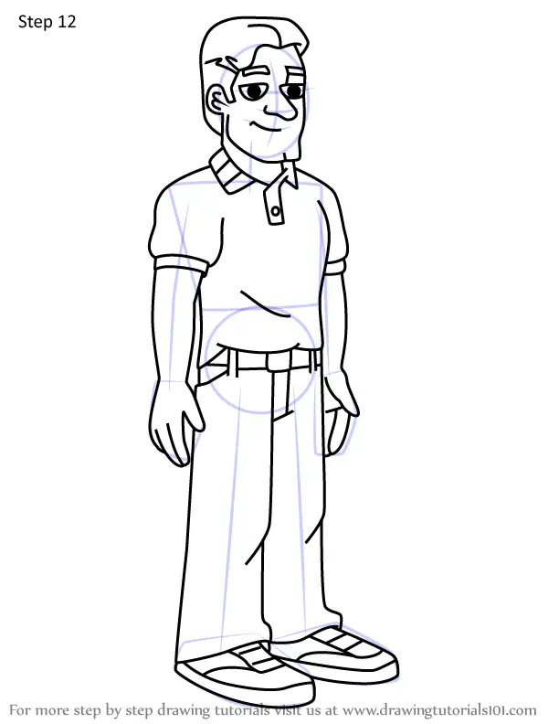 How To Draw Richard Chase From Milo Murphy's Law (milo Murphy's Law 