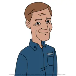 How to Draw Rusty Wallace from Milo Murphy's Law