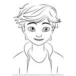 How to Draw Adrien Agreste from Miraculous Ladybug