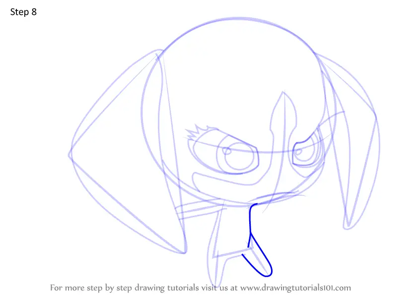 How to Draw Barkk from Miraculous Ladybug (Miraculous Ladybug) Step by ...