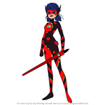 How to Draw Dragon Bug from Miraculous Ladybug