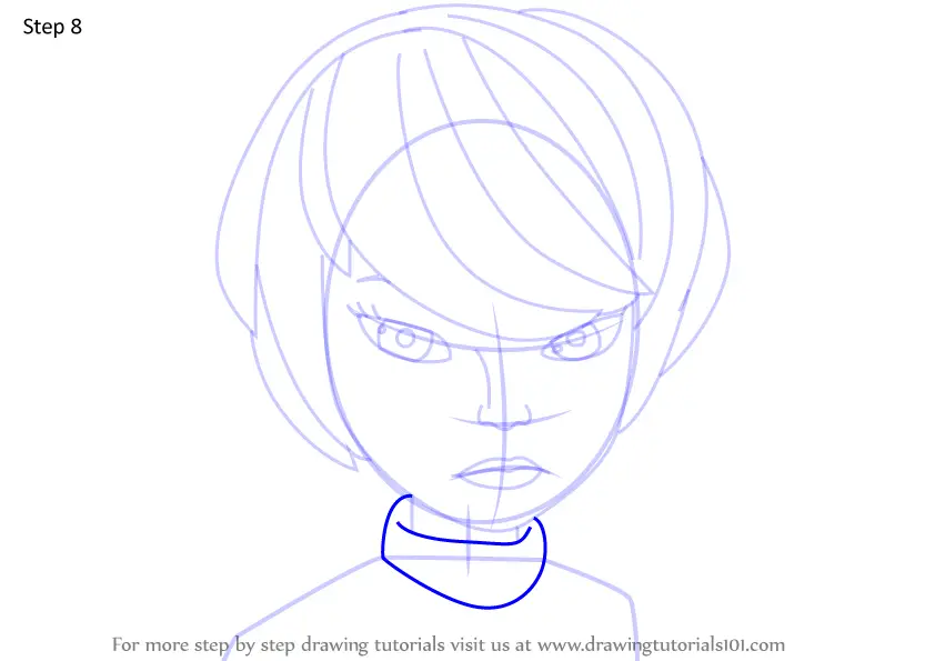 Miraculous Kagami Coloring Pages