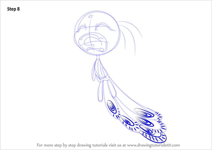 Learn How to Draw Peacock Kwami from Miraculous Ladybug ...