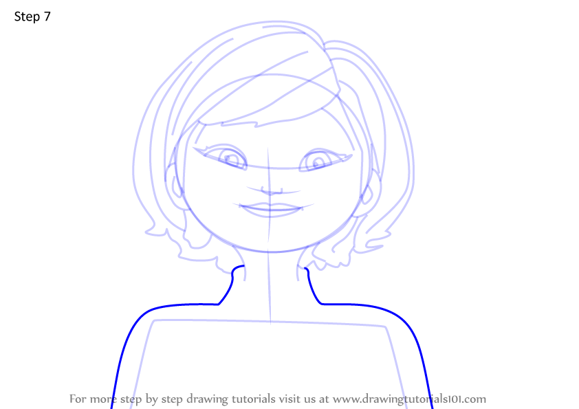 How to Draw Sabine Cheng from Miraculous Ladybug (Miraculous Ladybug ...