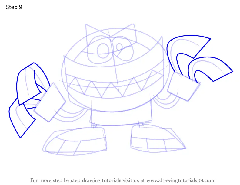 How To Draw Gobba From Mixels (mixels) Step By Step 