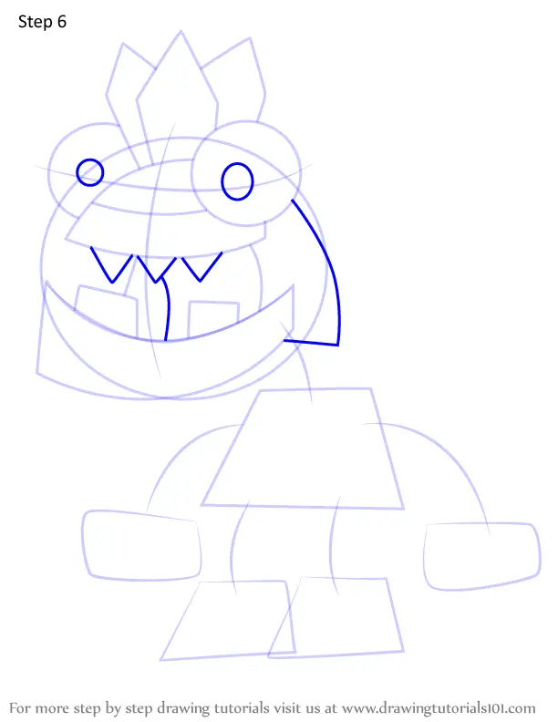 How to Draw Peridoot from Mixels (Mixels) Step by Step ...