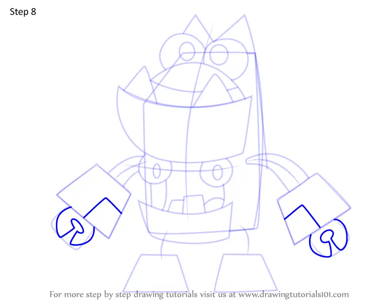 How to Draw Twinzy-Twinsy from Mixels (Mixels) Step by Step ...